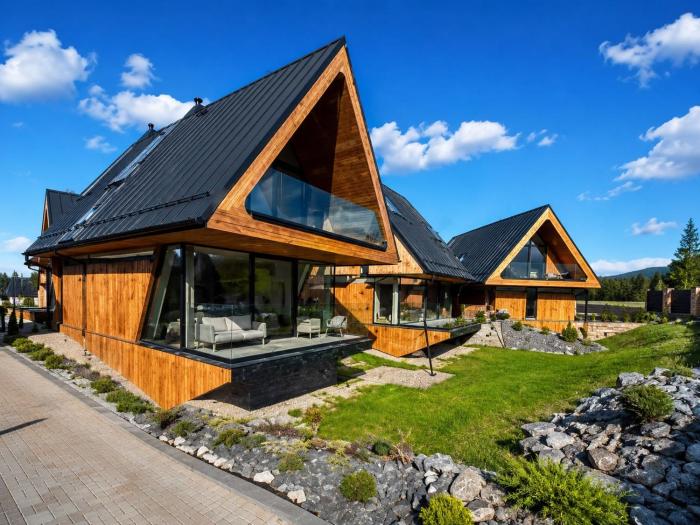 Osada Groń Luxury Villas with Air Conditioning by BQQK