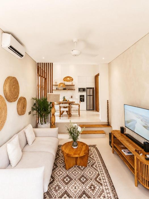 Coco 1BR Private Pool Villa in Pererenan with Skylight Bathtub