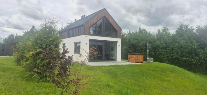 Oaza Spokoju Kaszuby Apartament Domek Premium Sauna Balia na wyłączność