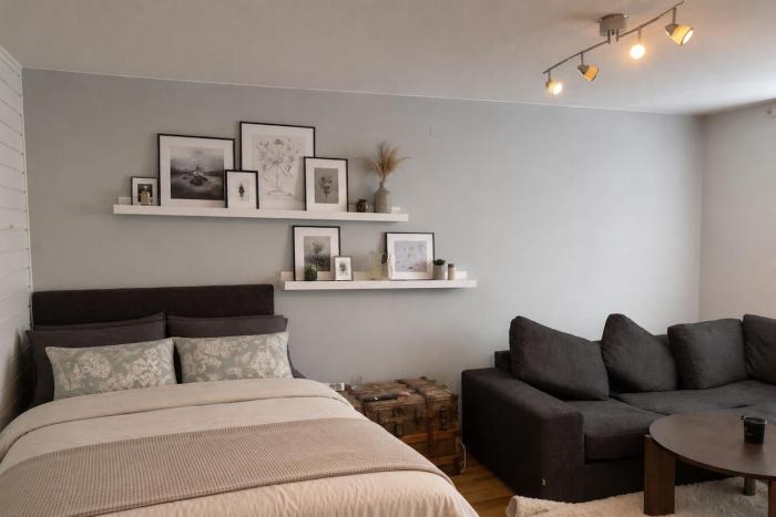 Central one-bedroom apartment with kitchen