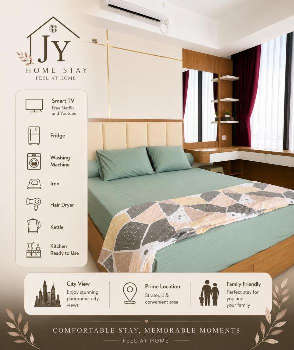 JY Homestay Pollux Habibie 29th Floor City View