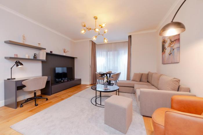 One-Bedroom Suite in New Managed Residence - Secure Building with Elevator- 2 min to Taksim Central Location