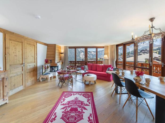 Appartement skis aux pieds, 3 chambres, Courchevel 1850 - FR-1-564-26