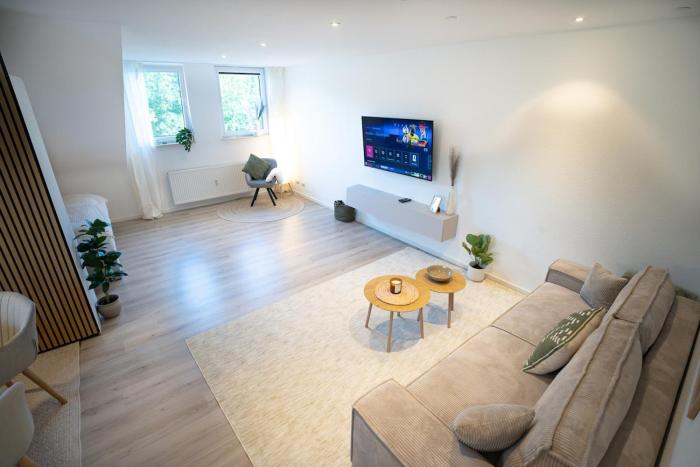 Cozy apartment with a view of Petersberg