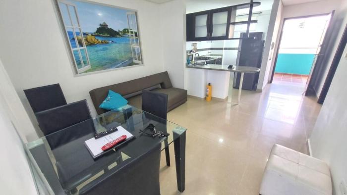 Apartment in Santa Marta Rodadero with a swimming pool