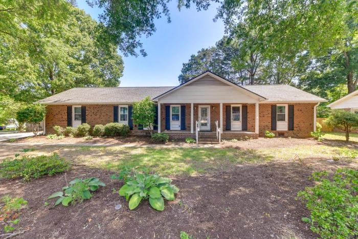 Bring Your Pets! Family-Friendly Cary Home w Yard