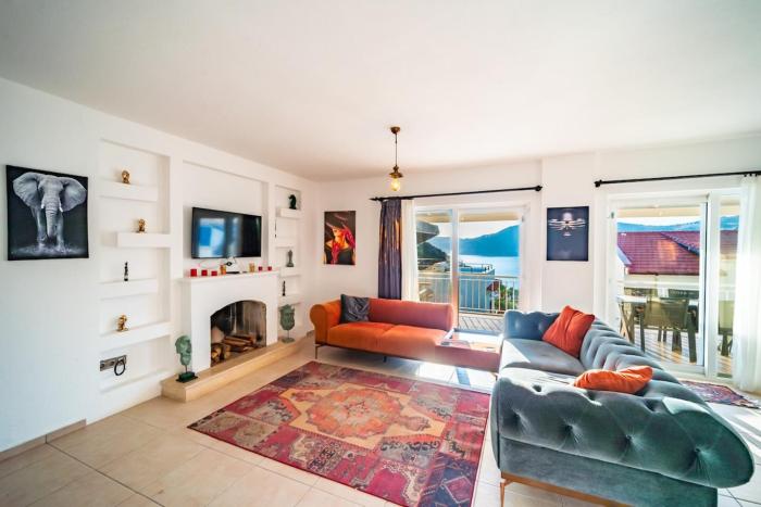 Luxury Vacation Experience with a Sea View in Kalkan
