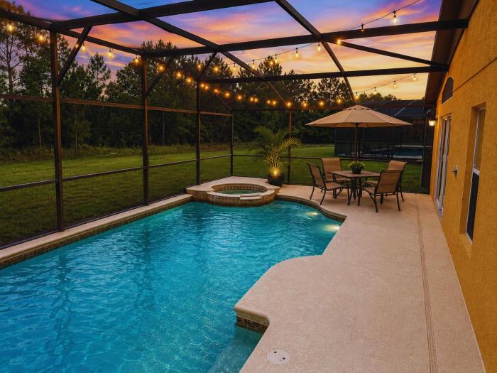 Disney Pool, Villa, Sleeps 13, Game Room