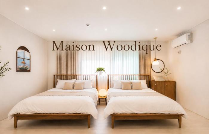 Maison Woodique Hongdae apartment 2rooms 3beds 6persons
