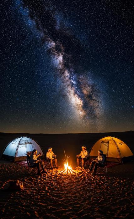 A True Desert Experience -Sleep Under the Stars