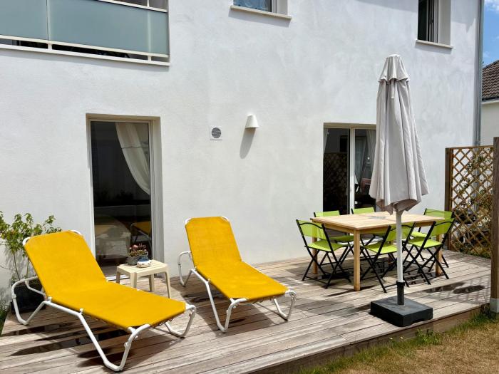 Rez-de-Jardin Neuf - 2-6 pers - 700m de la plage