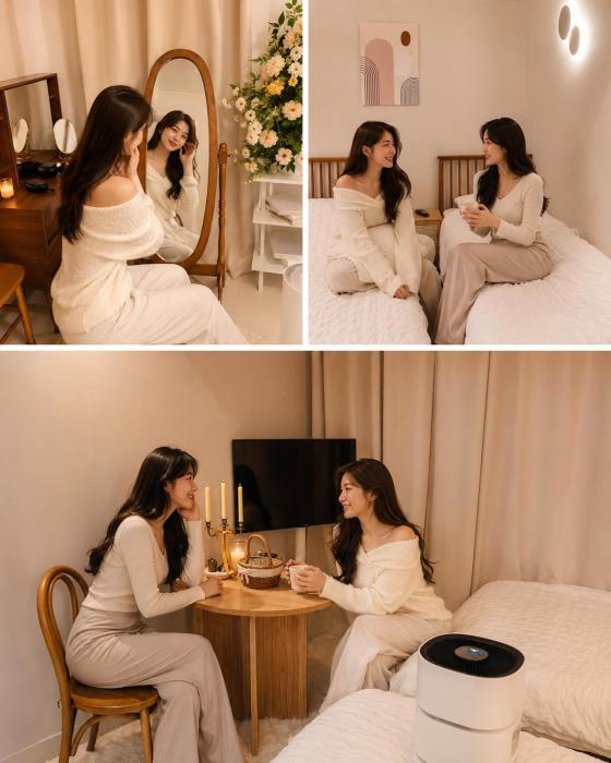 #MangwonStation1min#MangwonDong#MangwonMarket#CloseToSubway#2Beds#PrivateRoom#DesignHouse