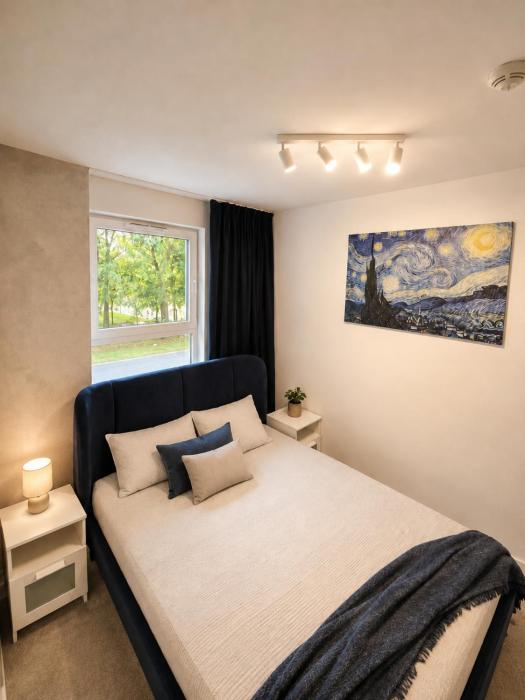 Grey Apartment Portovo by Property Kings