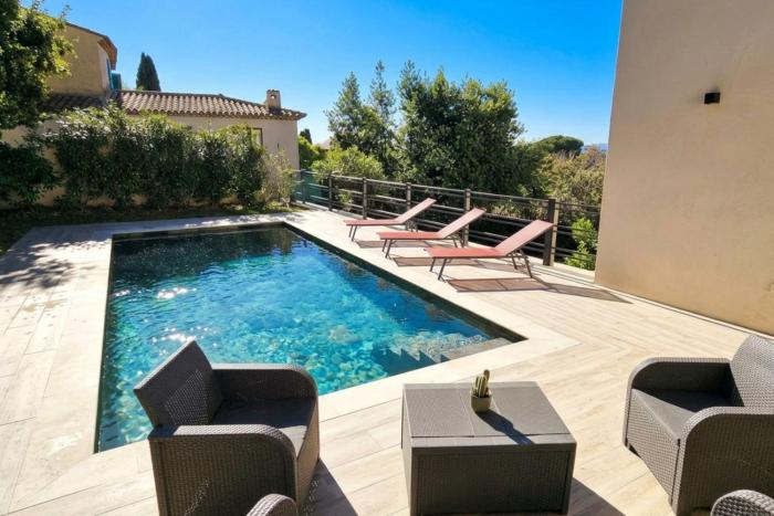 Villa Vence Riviera, piscine, suites, parking