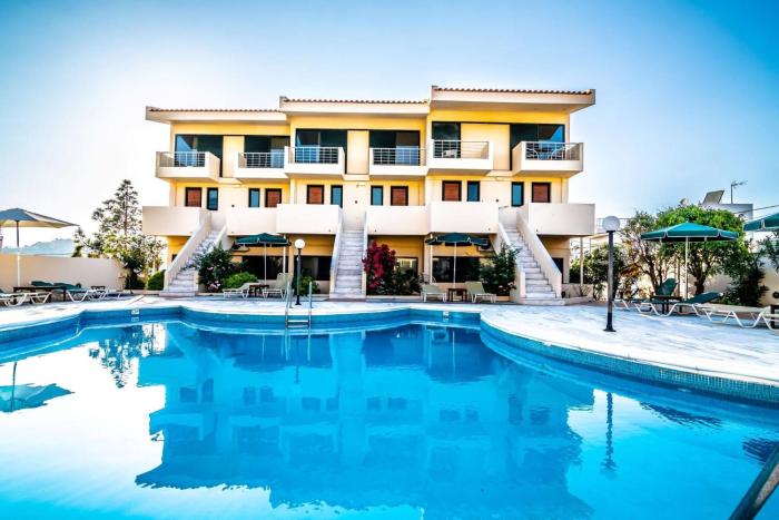 Sea view apartment in Orestis Hotel