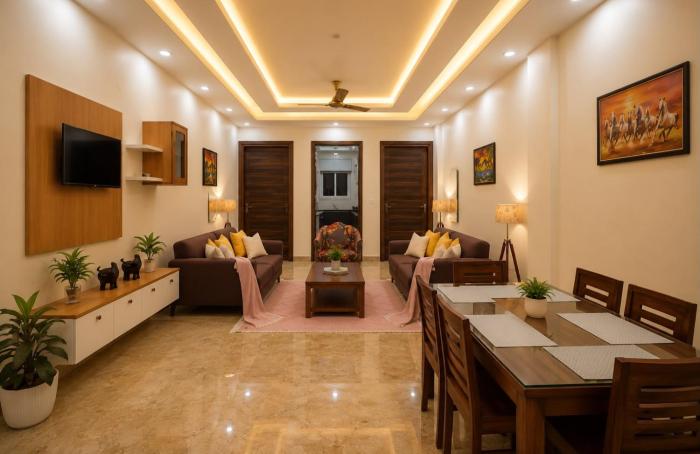 Lime Tree Two BHK Service Apartment Golf Course Road Gurgaon