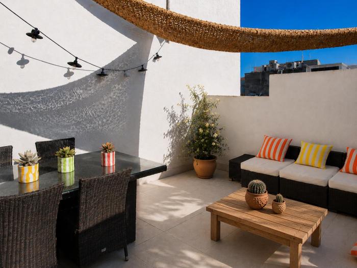 Appartement lumineux à deux pas du port, avec terrasse
