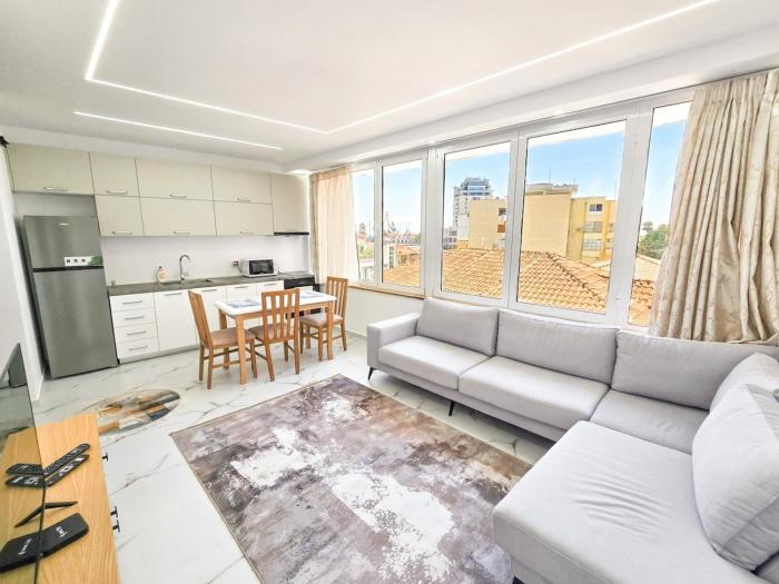 Modern City Center View Apartment in Durrës