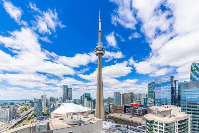 World Cup Ready Toronto Stay with CN Tower View