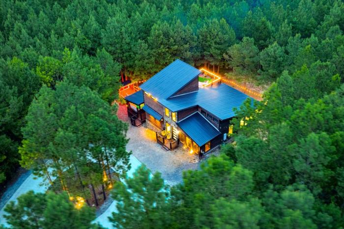 Rooftop Patio, Hot Tub, Treehouse with Slide, Family and Pet Friendly