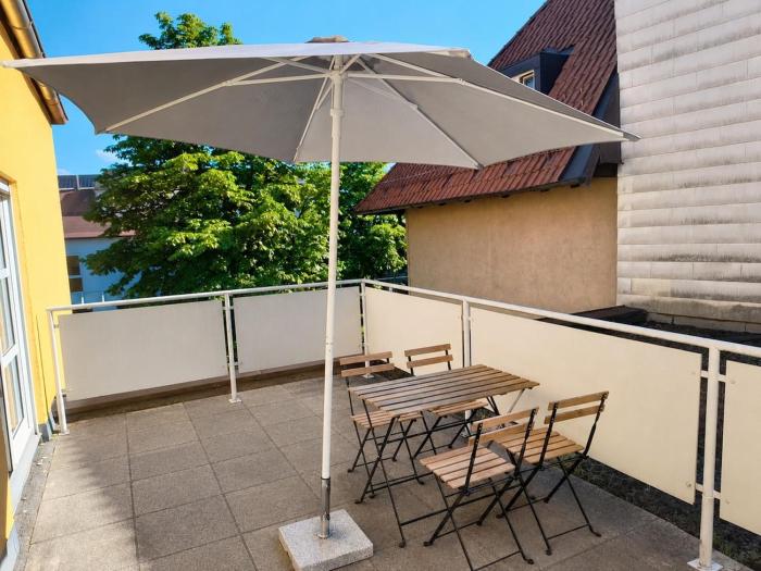 Zentrumsnahe Wohnung in Traunstein mit Dachterasse