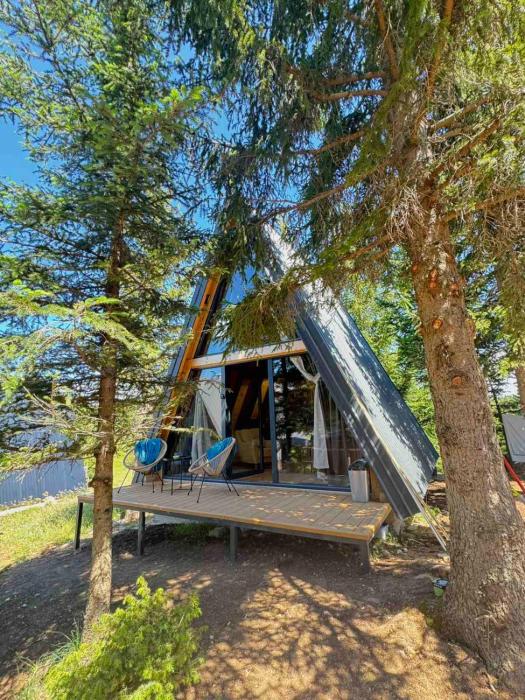 Forest Whisper Lux - A-frame cabin with private hot tub