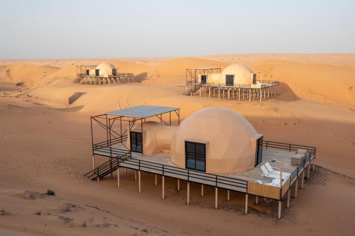 The space domes desert camp