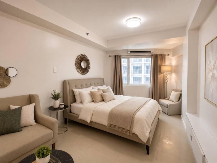 Luxury Open Concept Condo Front of Mall Of Asia at Shell Residences Tower B
