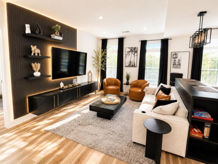 Midnight Luxe Suite with Walkable Area and Free Parking