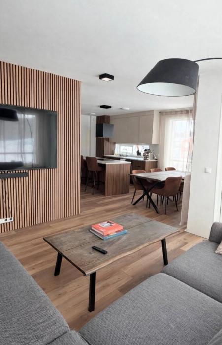 New designer apartment with beautiful interiors