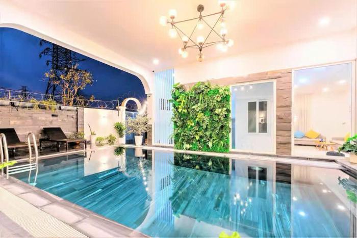 Private Pool Villa - 9BR - Family & Group - Spaciou Common Area - My Khe Beach