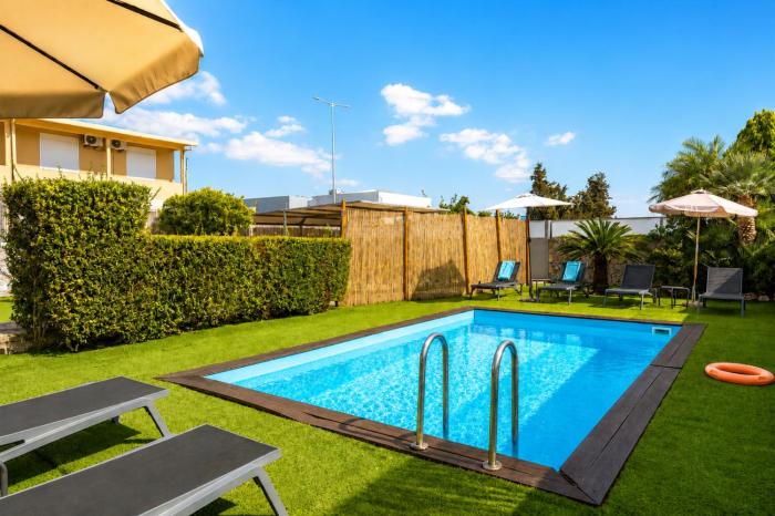 Villa Morea With Pool Near Chania City