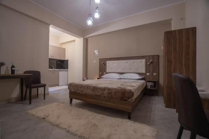 Cozy apartment with courtyard and gazebo