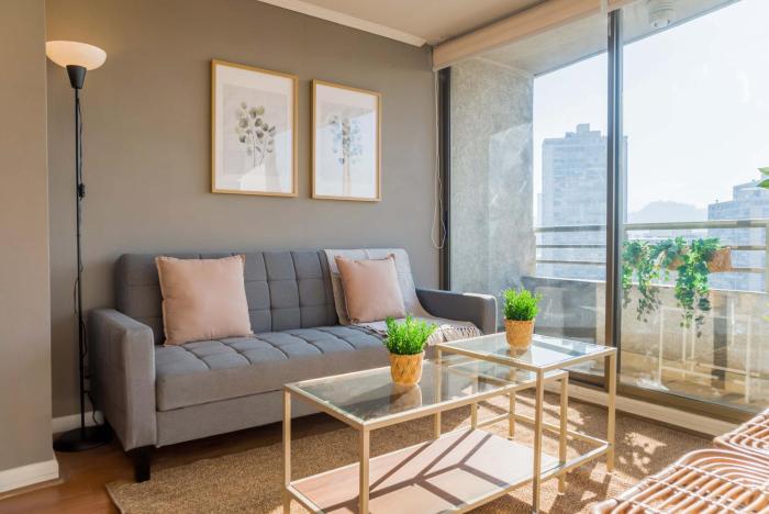Chic Providencia Apt Cozy Stay Ideal for 3 Guests