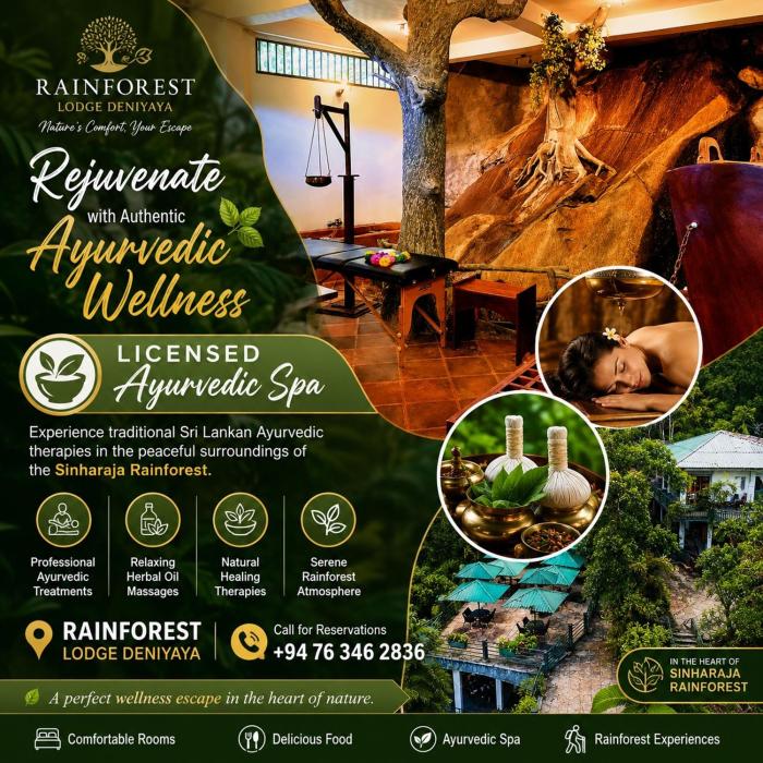 Rainforest Lodge, Deniyaya singheraja