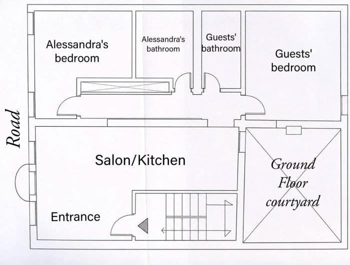 Alessandras Cozy Venice- Quiet Double Room & Private Bathroom with sharing kitchen