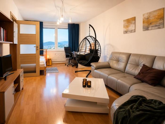 Big cozy 3room apartment, Zobor view, free parking