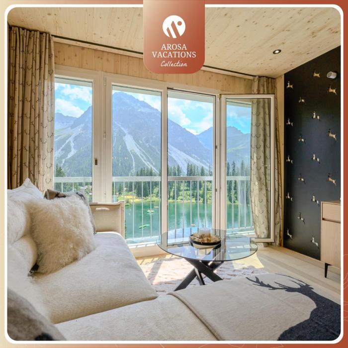 appartamaint tscherv by Arosa Vacations, Exklusive Wohnung im Zentrum mit Blick auf den Untersee und die Berge inkl Parkplatz