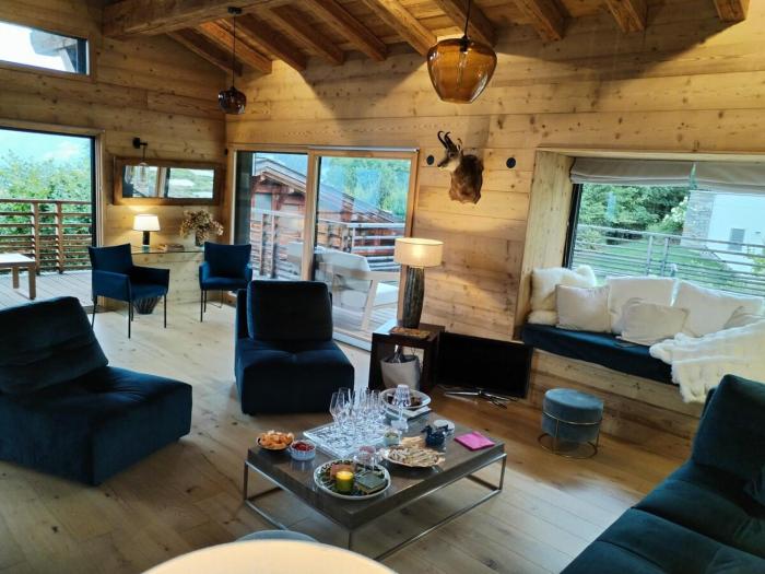Les Airelles Combloux Megève Chalet 12P