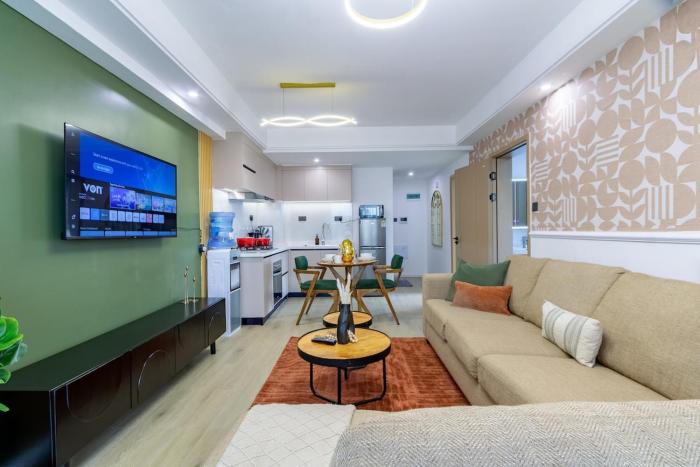 Olive house Westlands 1br with study and balcony