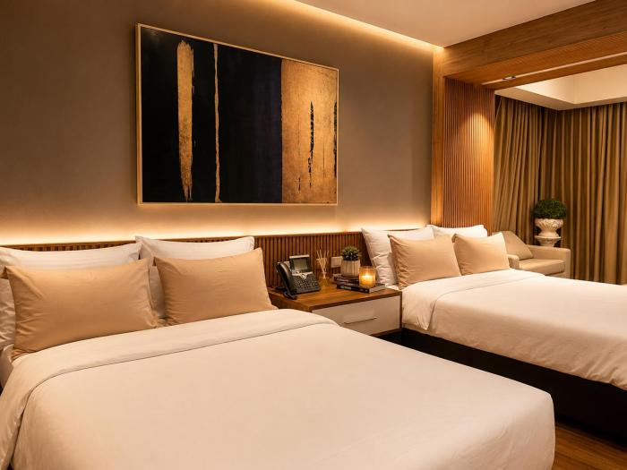 Spacious Luxury Studio Condo Hotel - Aeon Towers - Abreeza - Near SM Lanang and Airport - City Center - Premium Amenities - Fast WIFI - Davao City