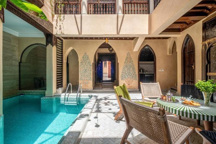 Piscine privee Riad petit dejeuner 15 min de Jamaa El Fna