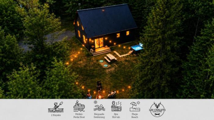 Le2089 - Spa et plage - Les chalets dans le nord