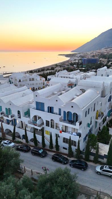 Azure Sunset Duplex Sea View Santorini Residence