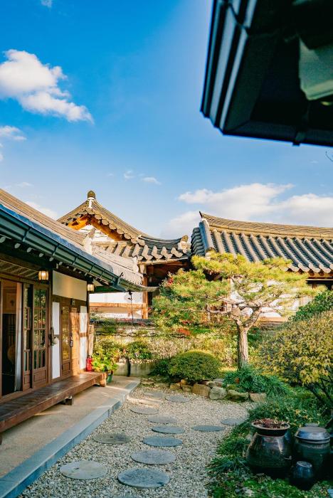 전주한옥 마당예쁜집, Best Garden House in Jeonju Hanok Village