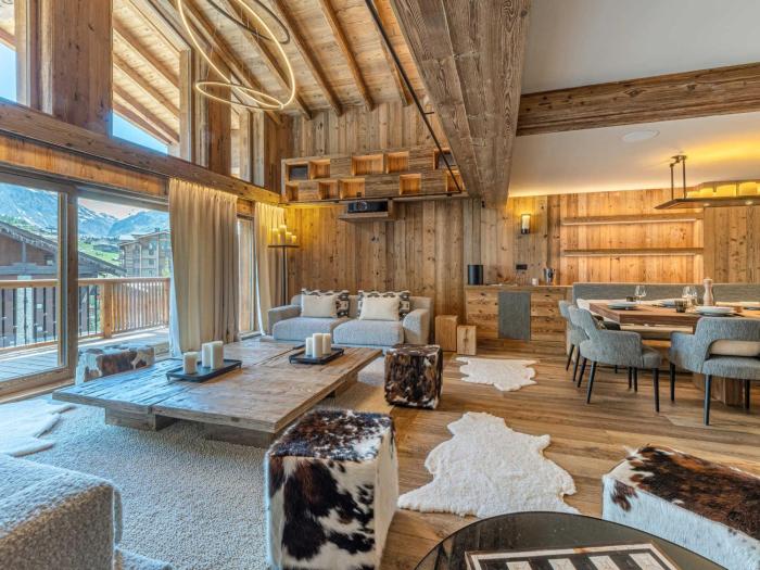 Luxueux appartement 6 pièces avec hammam, cheminée et parking à Val-dIsère - FR-1-694-428