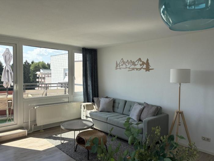 SKY Moments Penthouse-Flair mit Panoramablick, Pool & Sauna