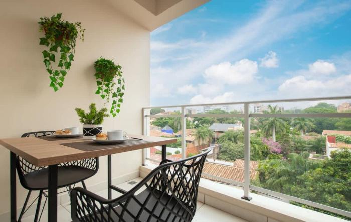 Asuncion Stylish Stay Balcony Grill & Parking