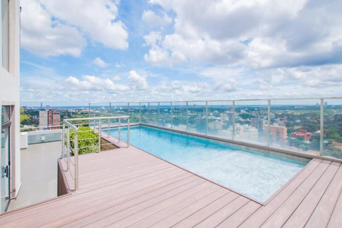 2BR City Views Pool Gym & BBQ 200Mbps