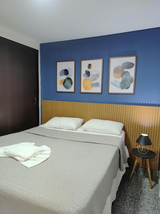 Flat com Piscina na Beira Mar